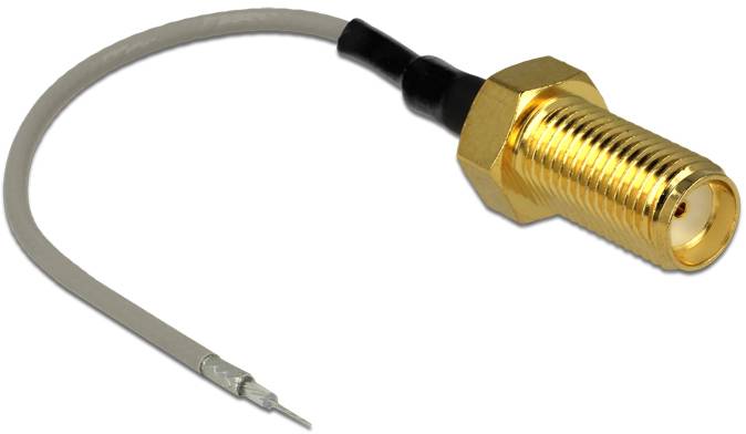 Delock WLAN-Antennen Anschlusskabel 94.8m Gold, Grau