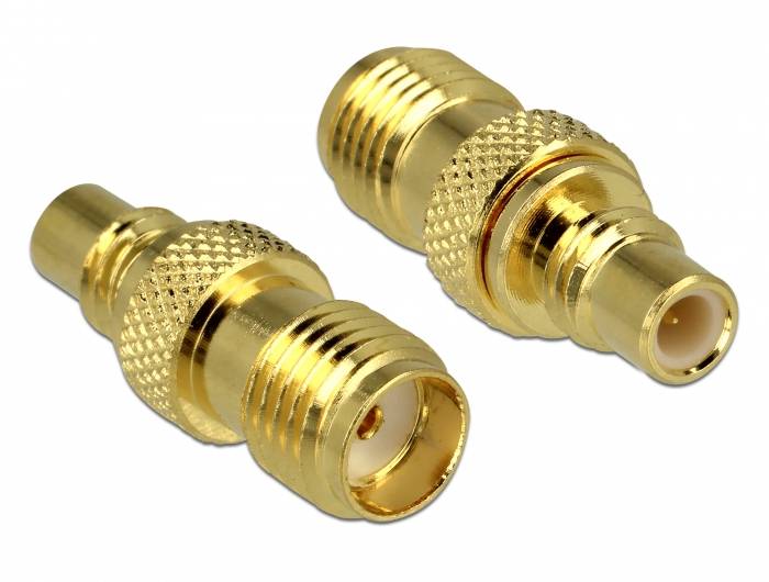Delock 65855 65855 SMC-Adapter SMC-Buchse - SMA-Buchse 1St.