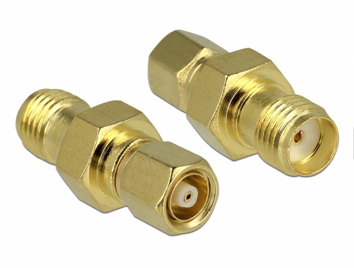 Delock 65869 65869 SMC-Adapter SMC-Stecker - SMA-Buchse 1St.