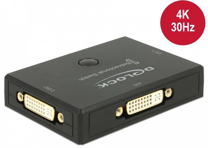 Delock 18751 DVI-Switch 3840 x 2160 Pixel