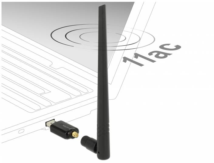 Delock 12535 WLAN Antenne 2.4GHz