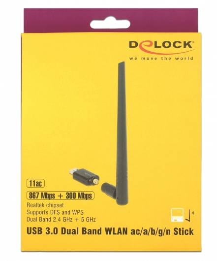 Delock 12535 12535 WLAN Antenne 2.4GHz
