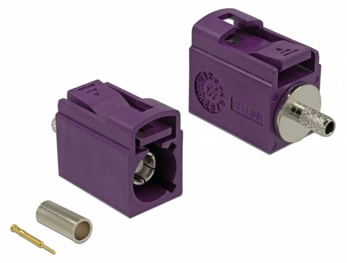 Delock 89702 89702 FAKRA-Steckverbinder 1 St. Bag