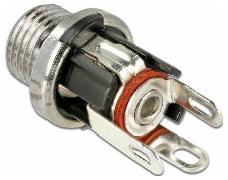 Delock 89911 Niedervolt-Steckverbinder Buchse, Einbau 5.5mm 2.5mm 1St.