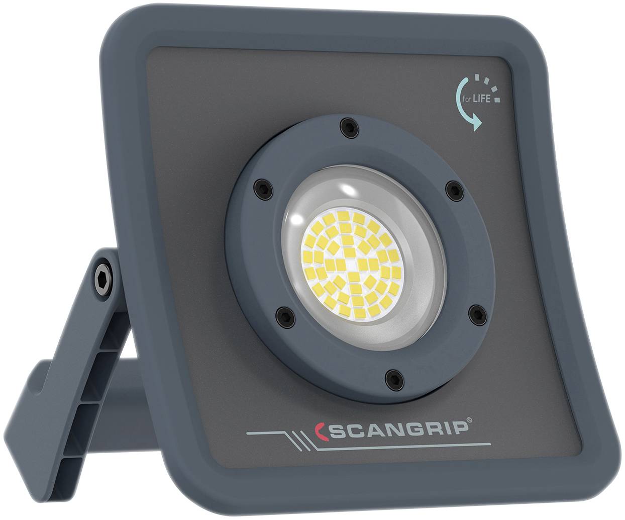 LED-Baustrahler NOVA R forLIFE tragbar mit Akku Dimmfunktion USB-Powerbank Magnethalter. Kiesel GmbH