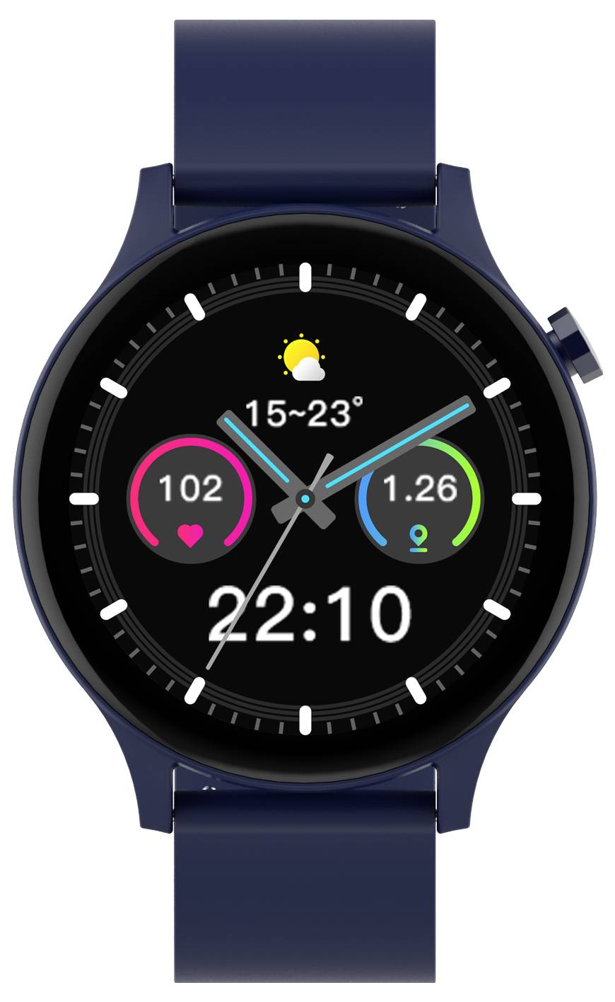 Denver SWC-338BU BLUE Smartwatch 44mm Blau