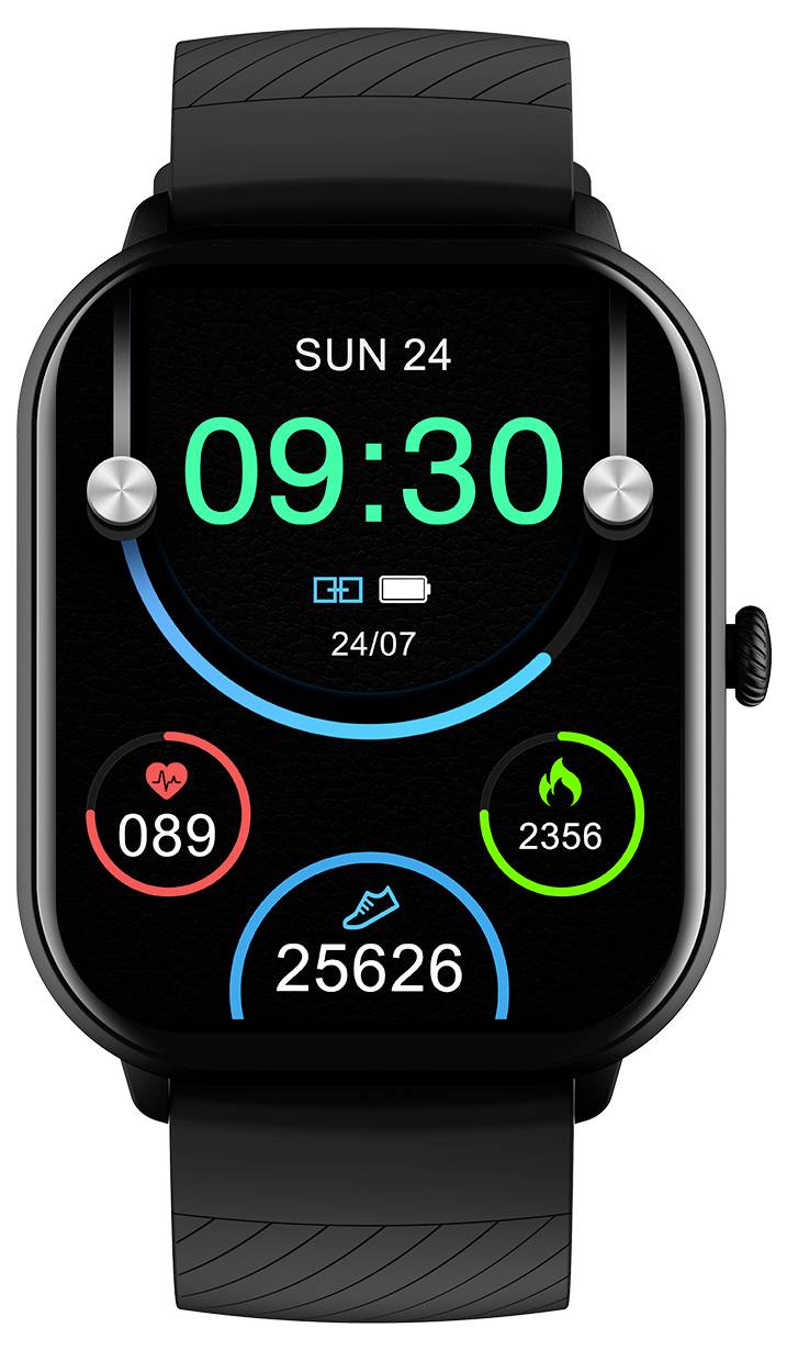 Denver SWC-187B BLACK Smartwatch Schwarz