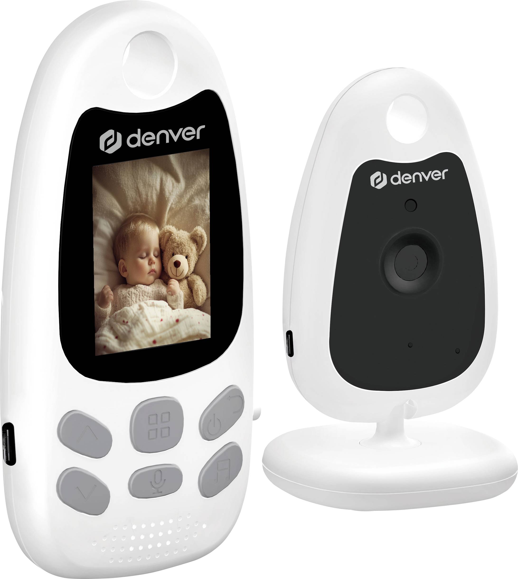 Denver BC-250 112140000120 Babyphone mit Kamera WLAN 2.4 GHz