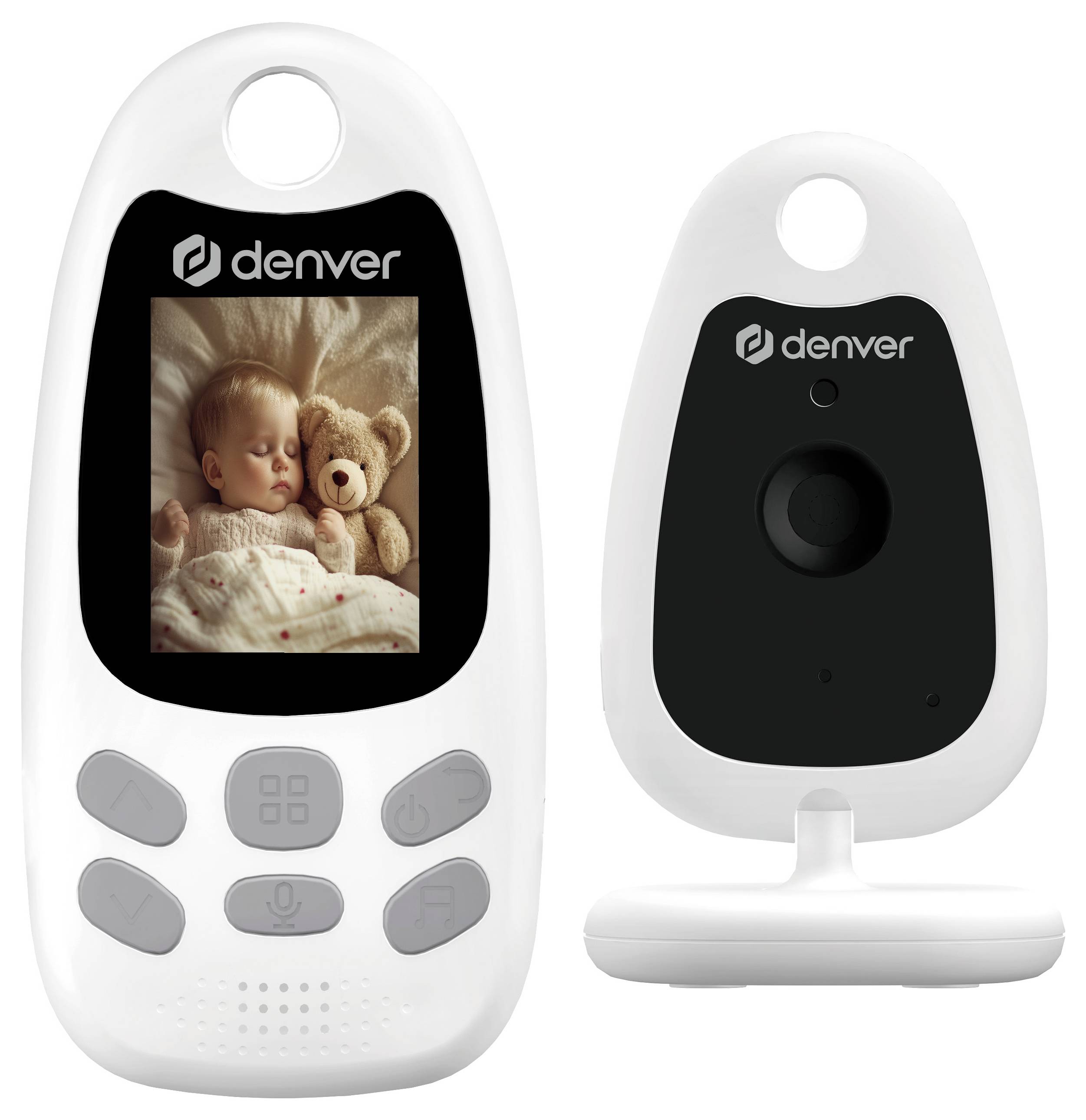 Denver BC-250 112140000120 Babyphone mit Kamera WLAN 2.4 GHz