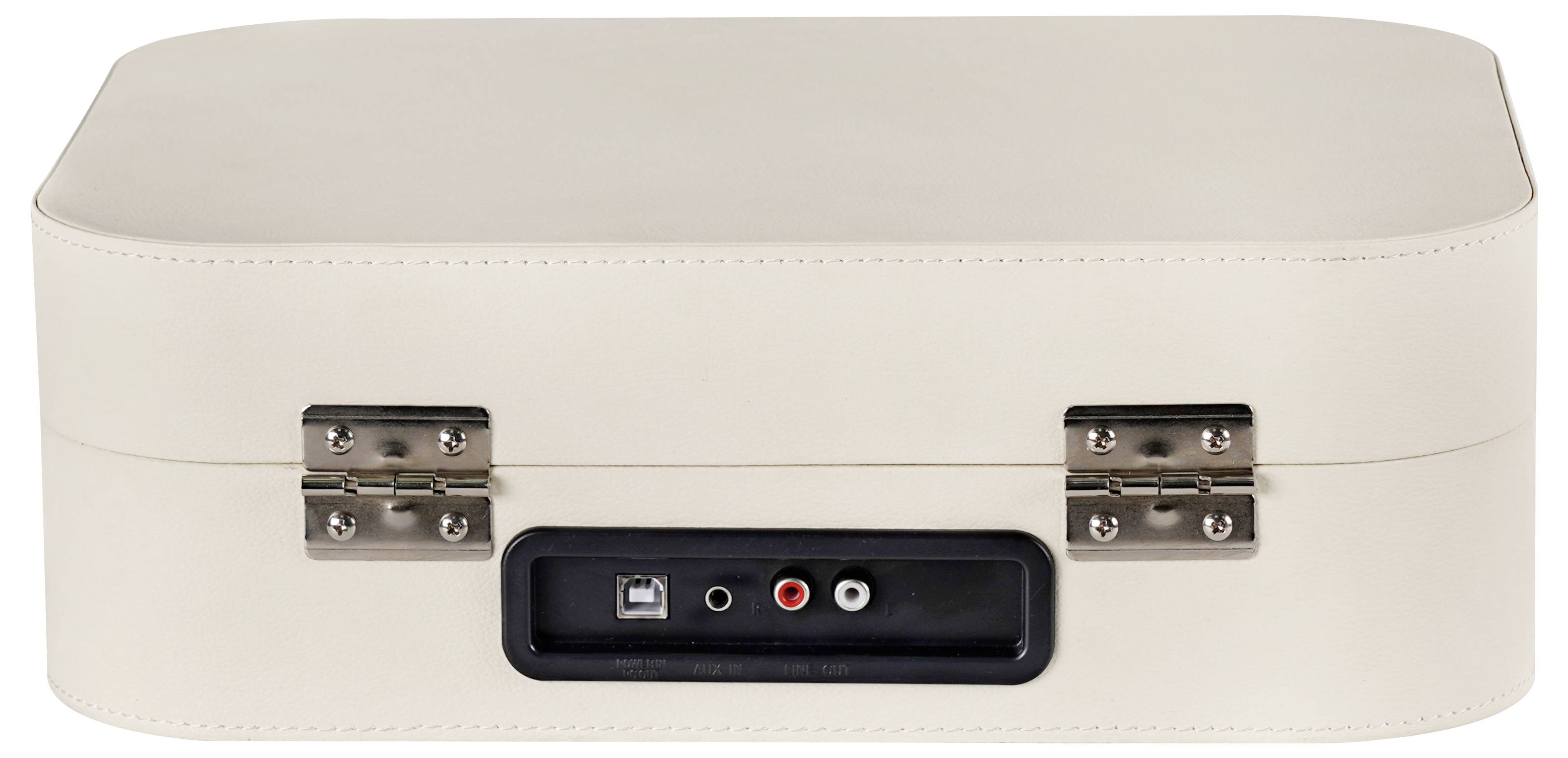 Denver VPL-130 USB-Plattenspieler Creme-Weiß