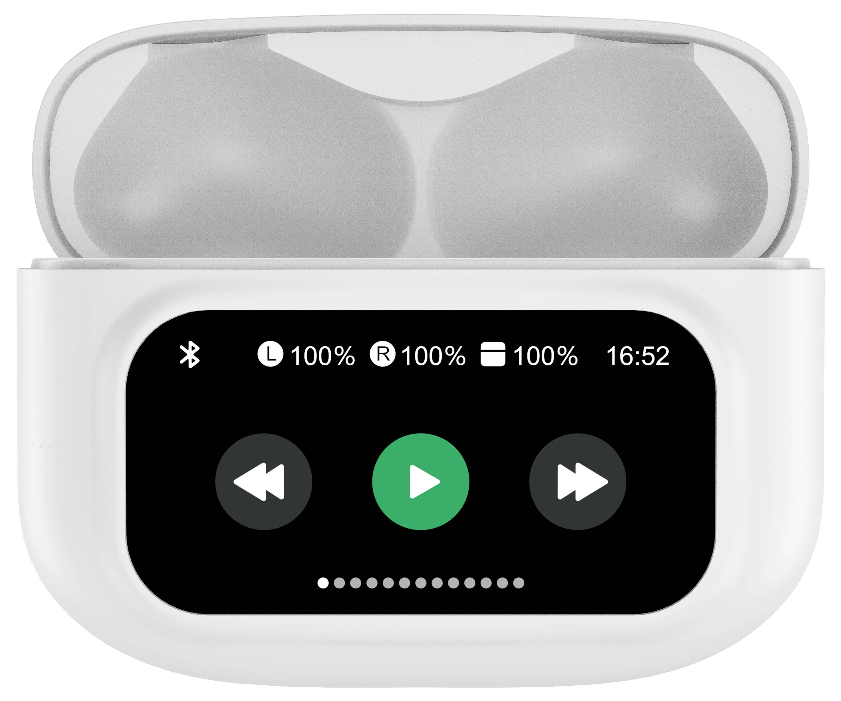 Denver TWD-305 In Ear Kopfhörer Bluetooth® Weiß Handy