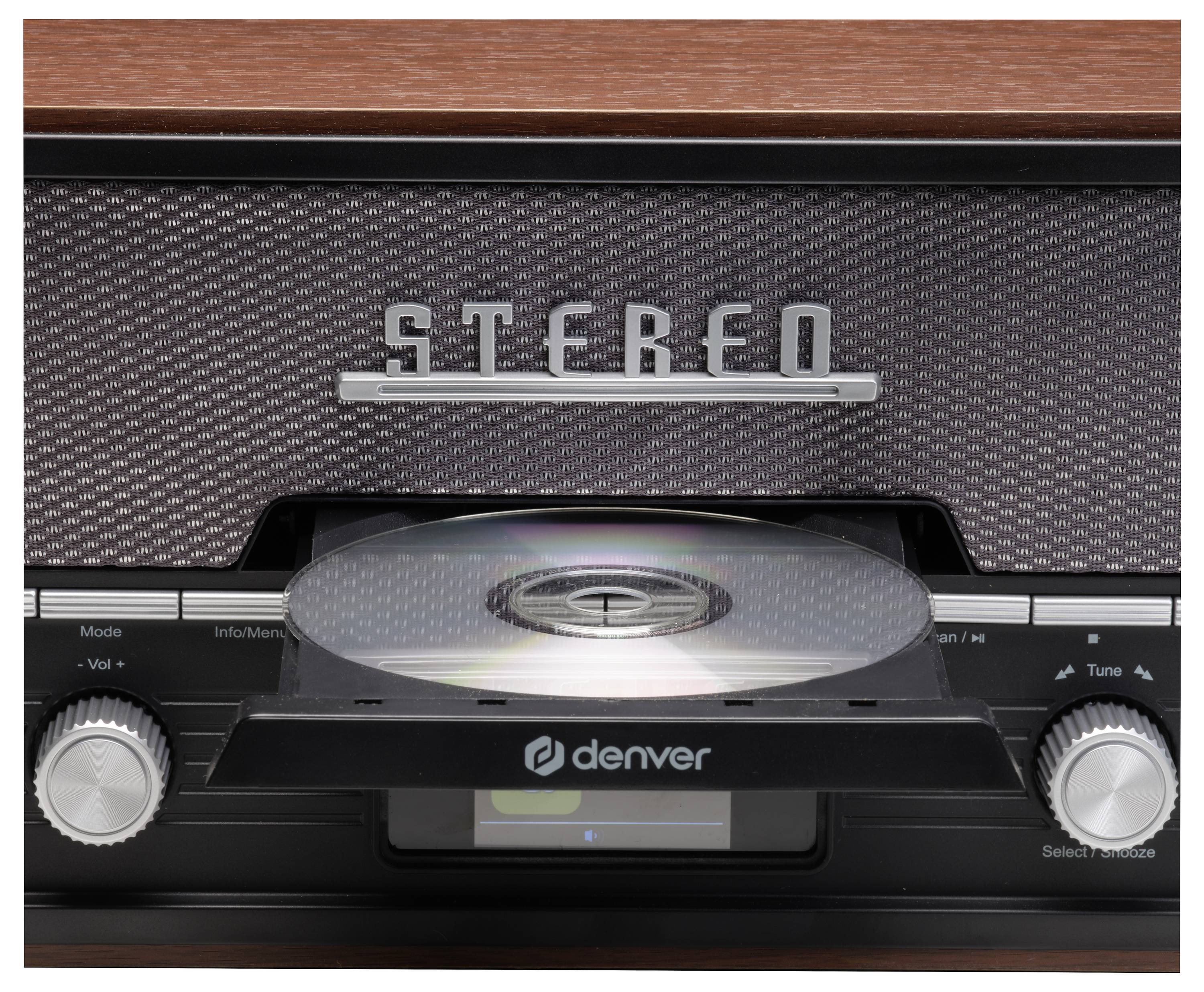 Denver MDA-285 Stereoanlage DAB+, UKW, CD, Bluetooth®, MP3, 2 x 5W Schwarz