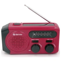 Denver SCR-2010 Notfallradio UKW, MW Rot, Schwarz Denver SCR-2010 Notfallradio UKW, MW Rot, Schwarz
