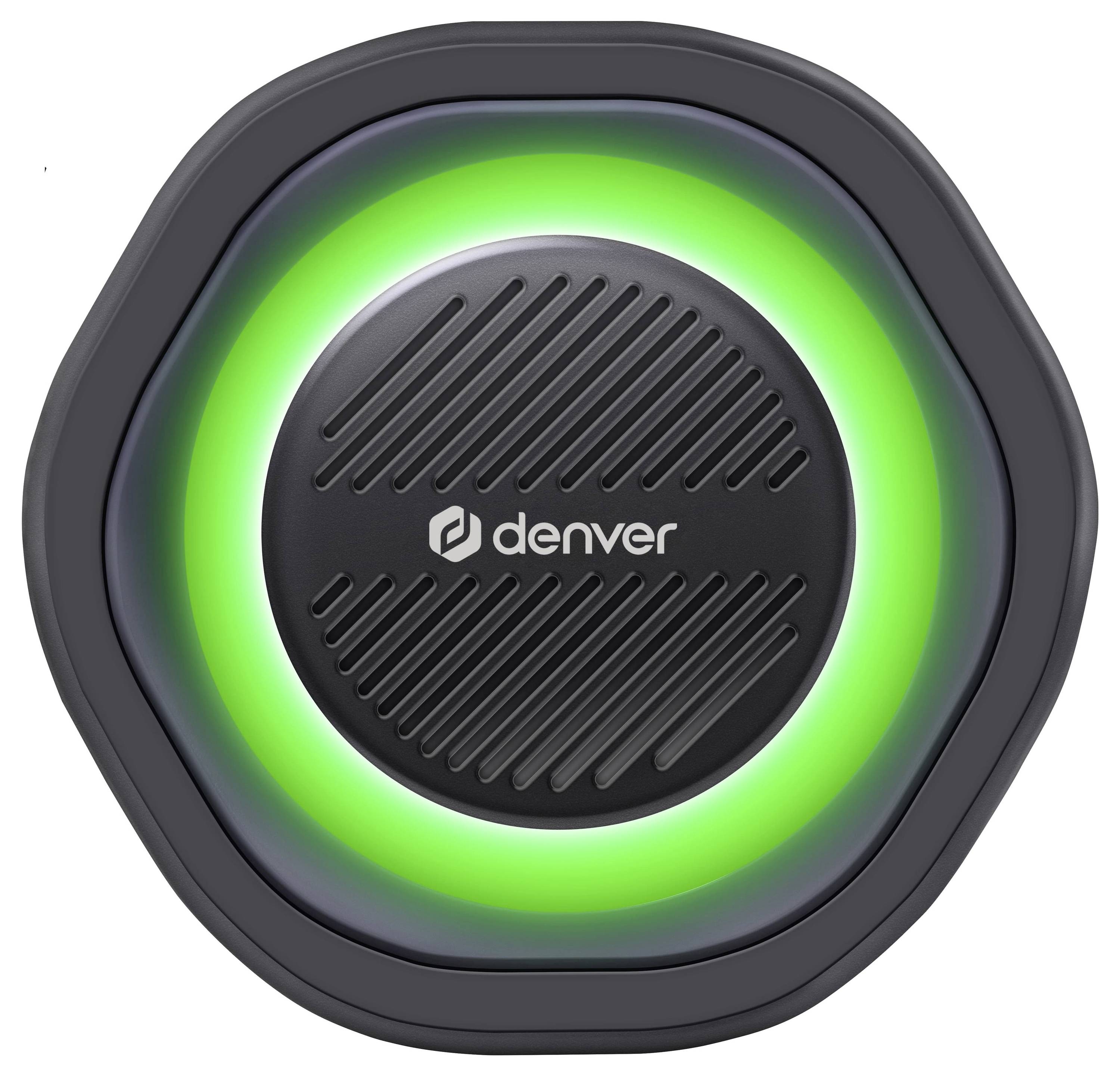 Denver BTV-223B BLACK Bluetooth® Lautsprecher Schwarz