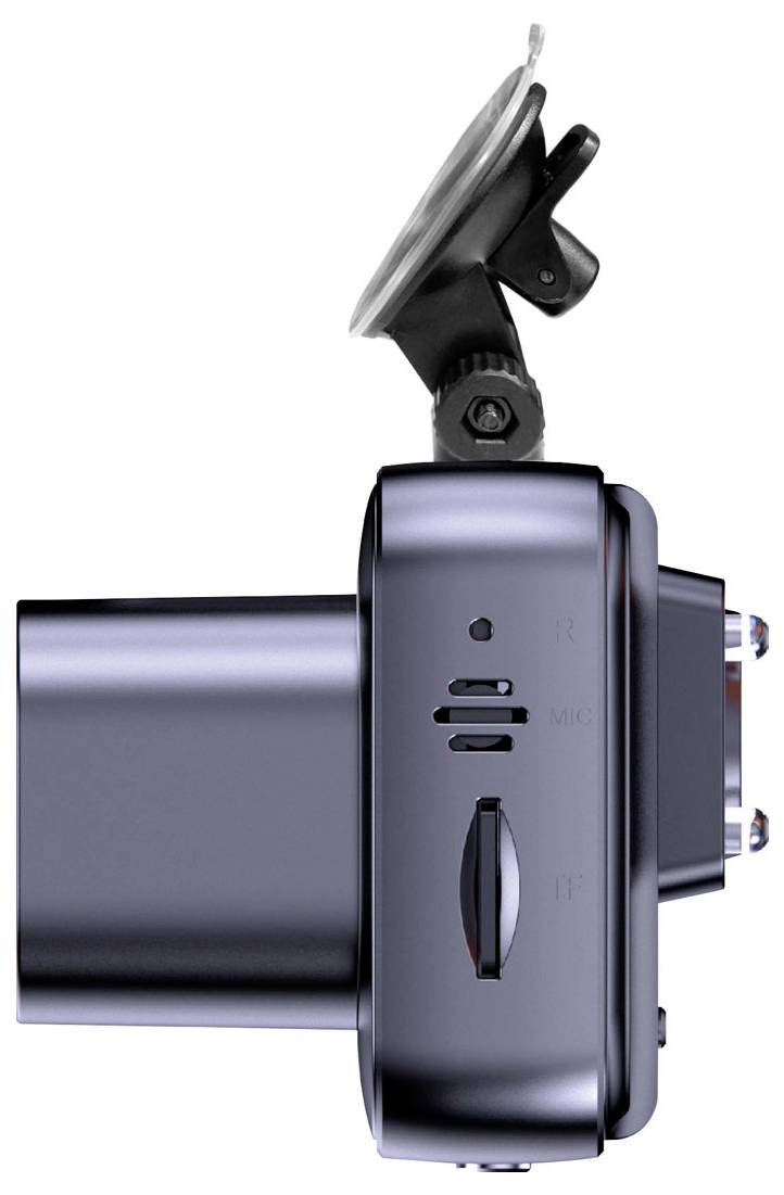 Denver CCT-2500 Dashcam Blickwinkel horizontal max.=120 ° 5 V Dual-Kamera, G-Sensor, Automatischer Start, Mikrofon