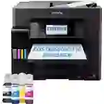 Epson EcoTank ET-5855 Multifunktionsdrucker Tintenstrahl Farbe A4 Drucker, Scanner, Kopierer, Fax Tintentank-System, USB, WLAN Epson EcoTank ET-5855 Multifunktionsdrucker Tintenstrahl Farbe A4 Drucker, Scanner, Kopierer, Fax Tintentank-System, USB, WLAN