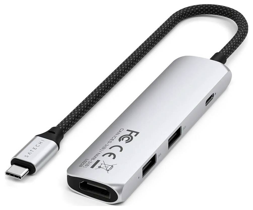 Satechi USB-C® Dockingstation ST-P4SS