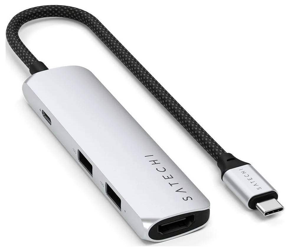 Satechi USB-C® Dockingstation ST-P4SS