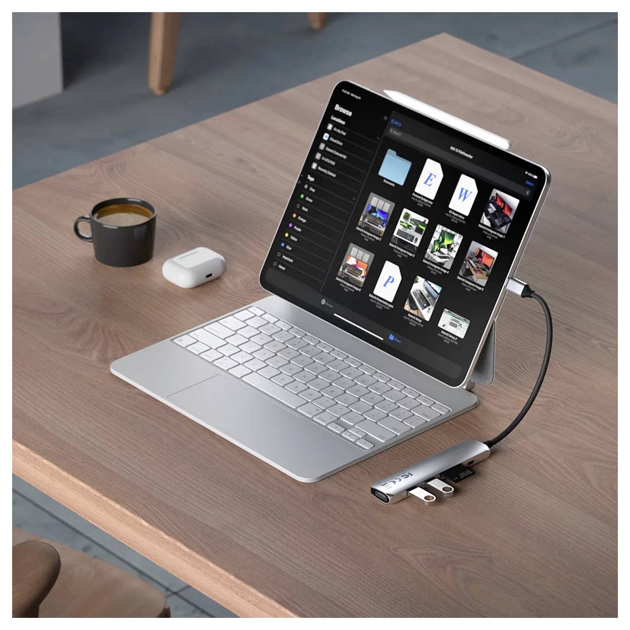 Satechi USB-C® Dockingstation ST-P6SK