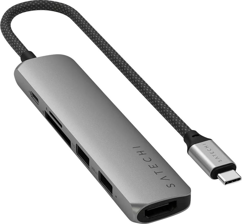 Satechi USB-C® Dockingstation ST-P6SM