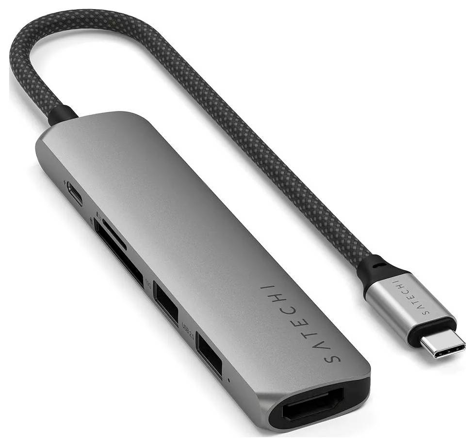 Satechi USB-C® Dockingstation ST-P6SM
