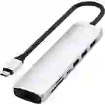 Satechi USB-C® Dockingstation ST-P7SS Satechi USB-C® Dockingstation ST-P7SS