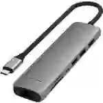 Satechi USB-C® Dockingstation ST-P7SM Satechi USB-C® Dockingstation ST-P7SM