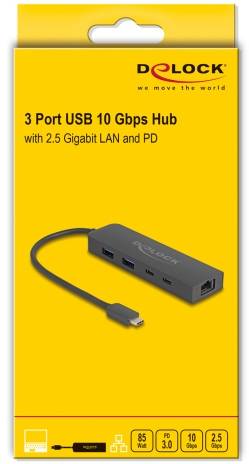 Delock USB-C® Dockingstation 64110 Passend für Marke Dockingstations: Universal