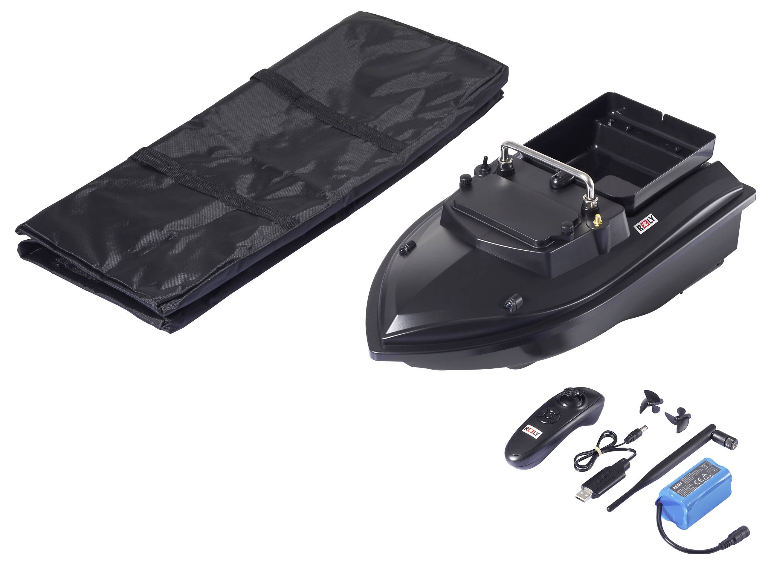 Reely RY-BT514 RC Futter-, Köderboot RtR 514 mm