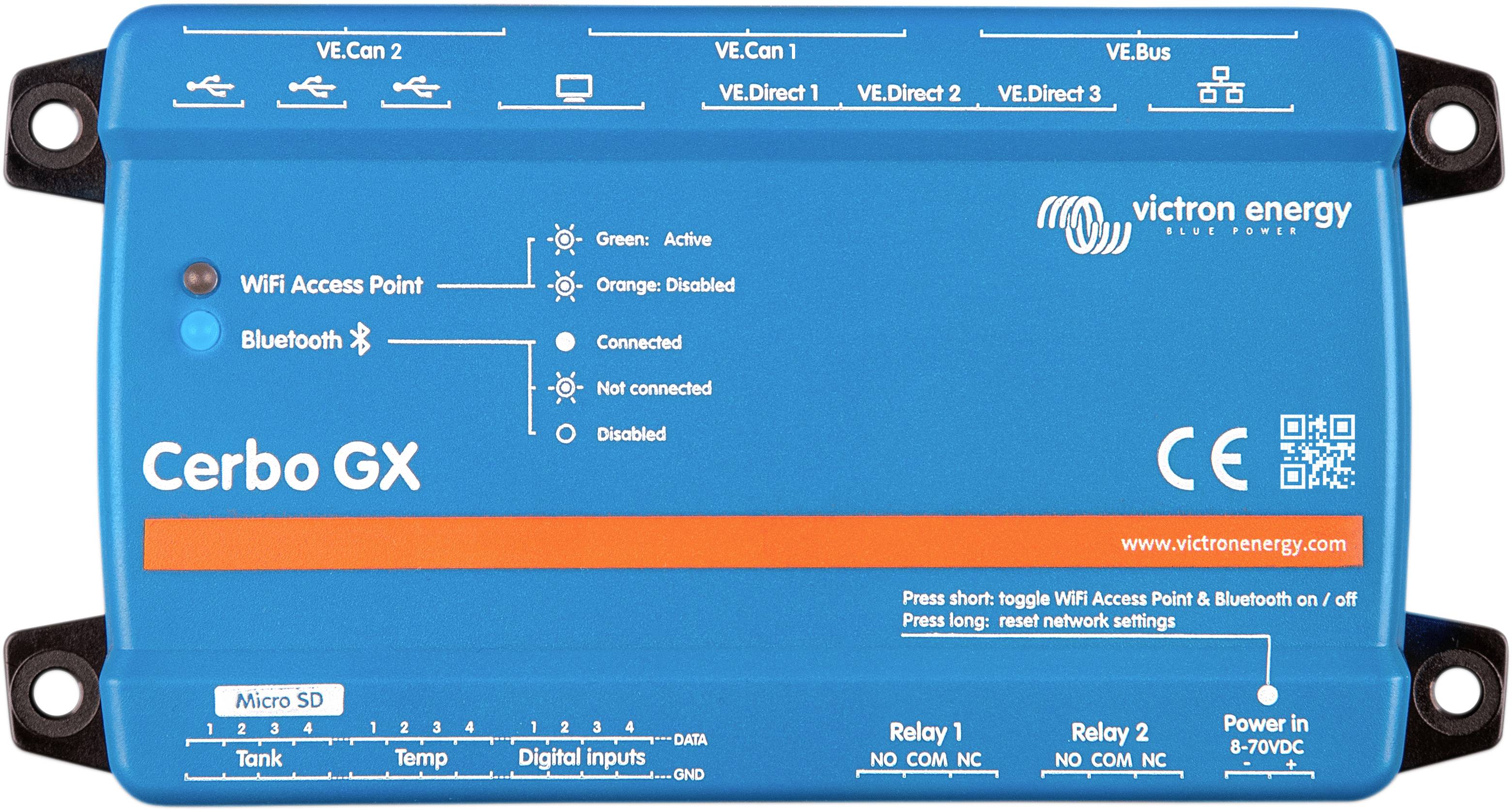 Victron Energy BPP900450110 Cerbo GX MK2 Systemüberwachung
