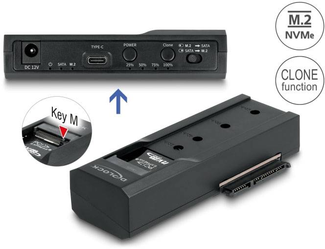 Delock 64252 Festplatten-Dockingstation