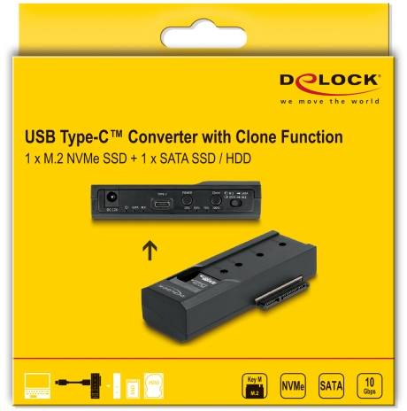 Delock 64252 Festplatten-Dockingstation