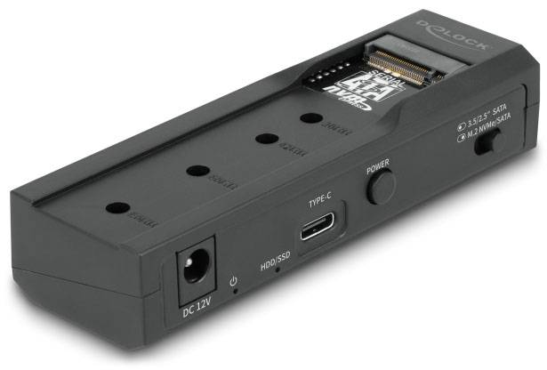 Delock 64253 USB-C® 3.1 Gen2 Schnittstellenkarte [1x USB-C® Buchse - 1x M.2 Key M-Buchse, SATA 6 Gb/s]