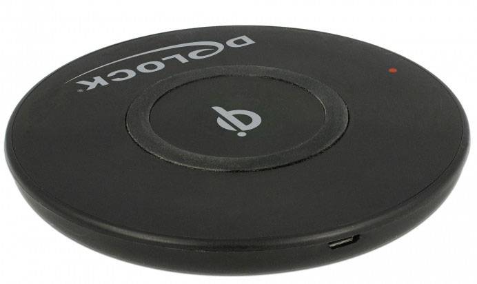 Delock Induktions-Ladegerät 10W 65917 65917 Ausgänge Micro-USB-Buchse Schwarz