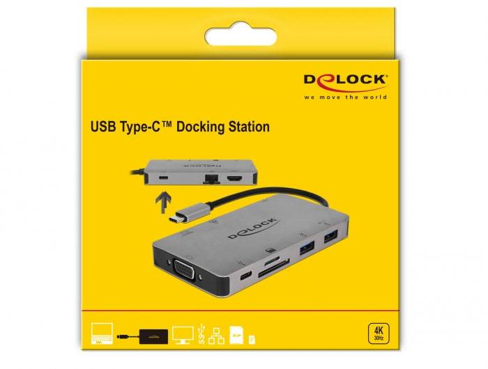 Delock USB-C® Dockingstation 87735