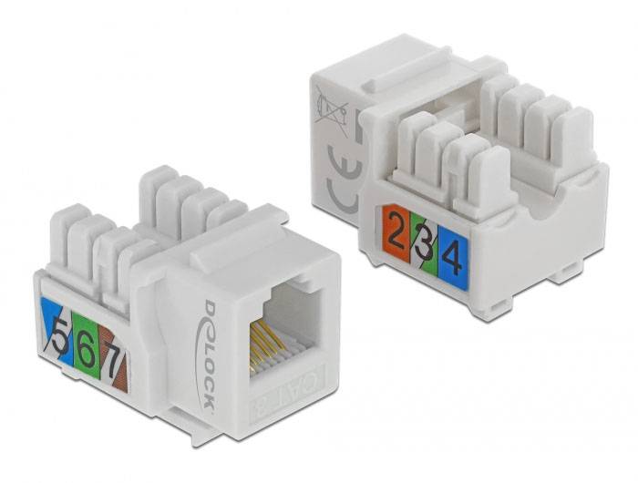 Delock 86498 RJ12-Einbaumodul Keystone 1St.