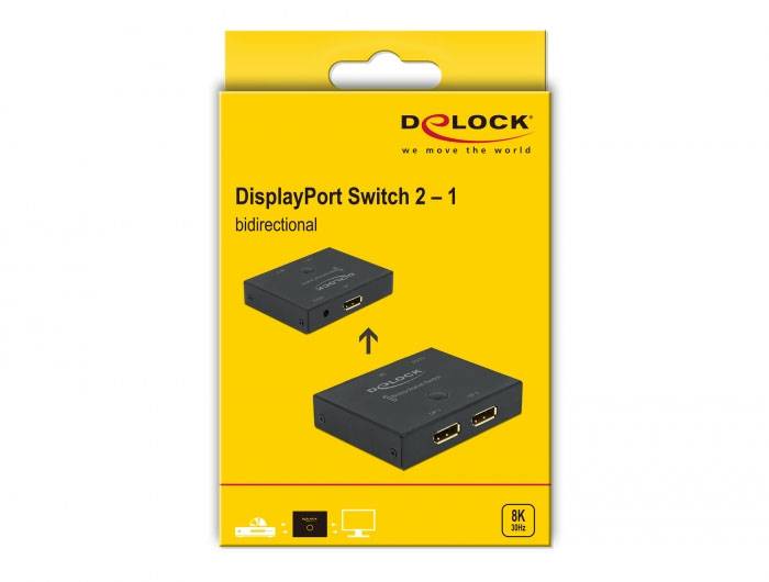 Delock 11478 DisplayPort-Switch