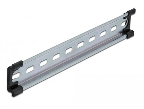 Delock 66192 66192 Hutschiene Stahl 250 mm 1 St. Box