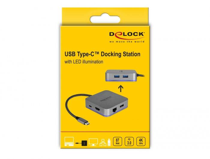 Delock USB-C® Dockingstation 87742