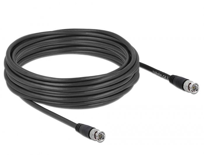Delock 80085 Verbindungskabel 10m Schwarz