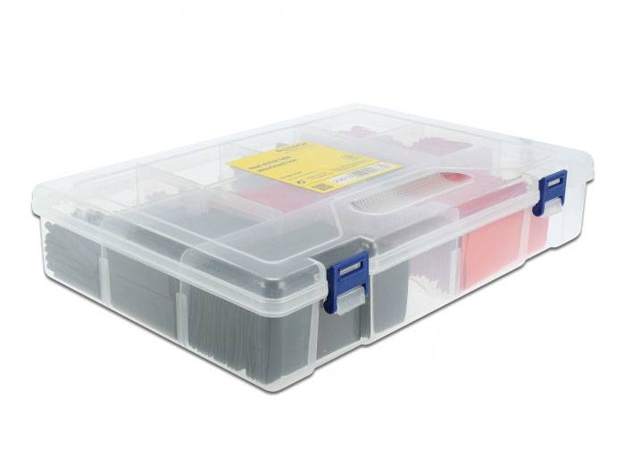 Delock 20673 Schrumpfschlauchsortiment Schrumpfrate:4:1 1St.