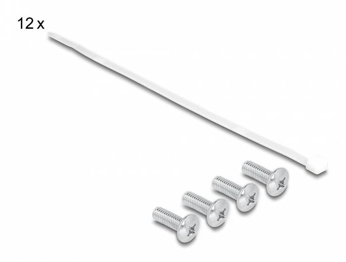 Delock 66875 Patch-Panel 1 HE Grau