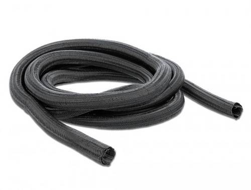 Delock Geflechtschlauch selbstschließend 2 m x 19 mm schwarz