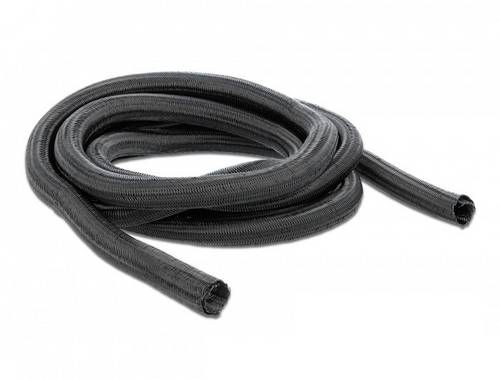 Delock Geflechtschlauch selbstsichernd 10 m x 16 mm schwarz - Delock