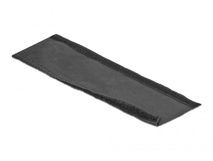 Delock Kabel-Bündelschlauch Polyester Schwarz 10m 19193