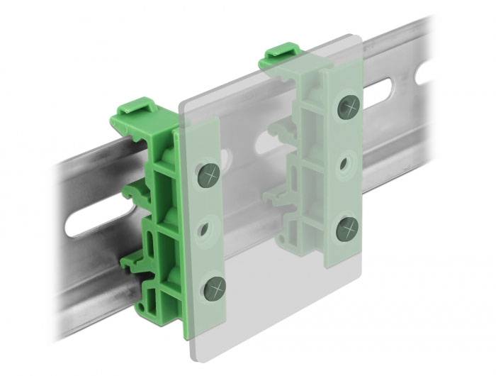 Delock 65961 Hutschienenadapter 1 St. Bag