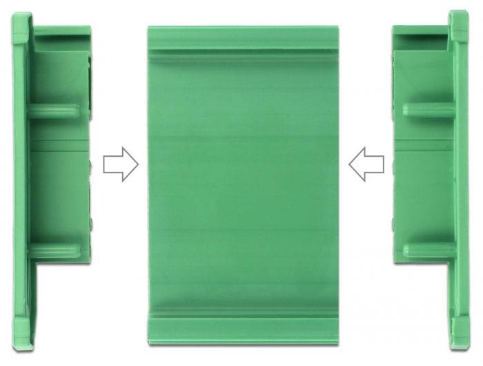 Delock 65989 Hutschienenadapter 1 St. Bag