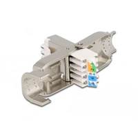 Delock 86927 RJ45 Stecker Cat.6A STP werkzeugfrei 86927 Silber 1St. Delock 86927 RJ45 Stecker Cat.6A STP werkzeugfrei 86927 Silber 1St.