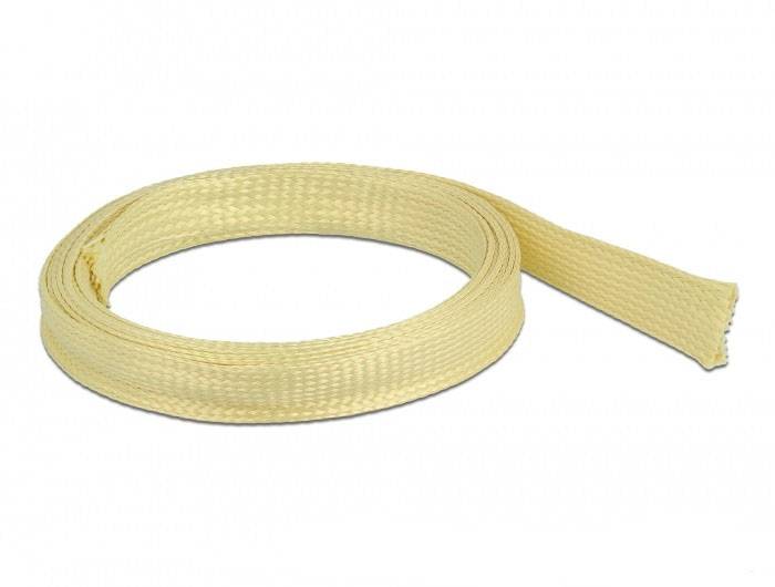 Delock 20800 20800 Geflechtschlauch Gelb 2m 1St.