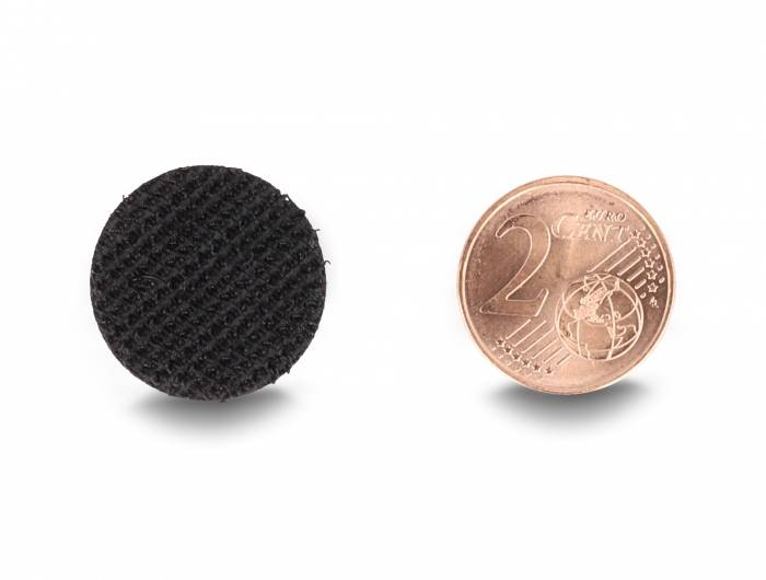 Delock Klettpunkt Schwarz 64St.